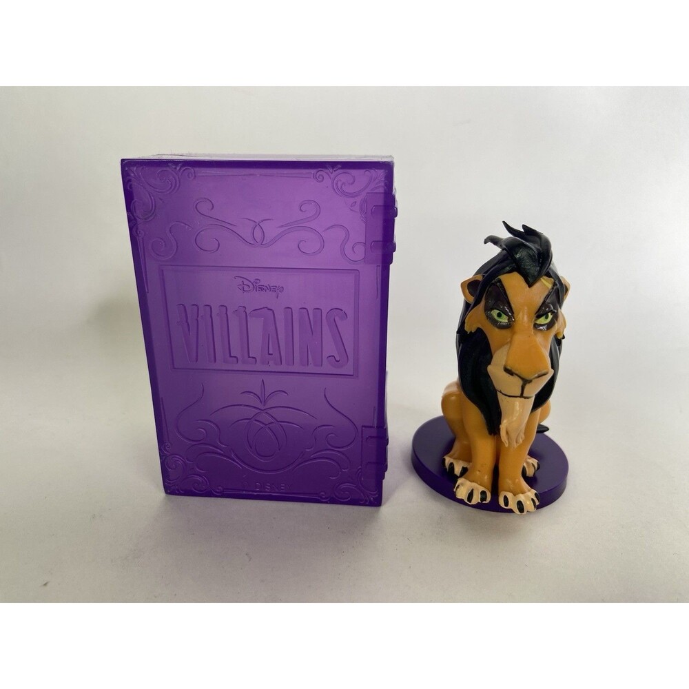 Disney Villains Scar Mystery Vinyl Figure 3in Culturefly with Box